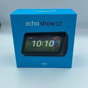 Echo Show 5 brand new in sealed box